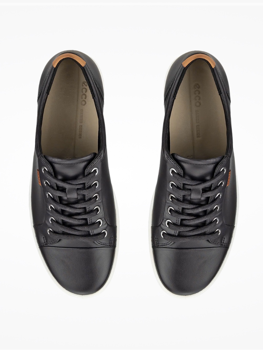 Ecco Women’s Black Leather Sneaker